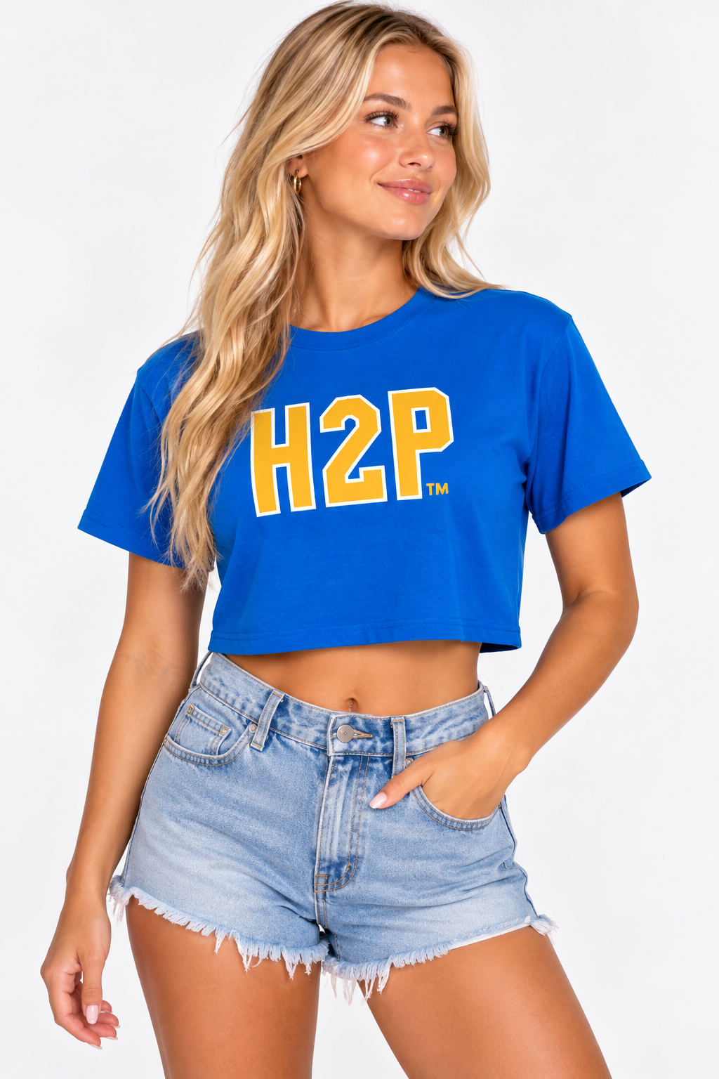 Pitt Womens | "H2P" Crop Top