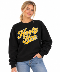Kennesaw State Unisex Crewneck |"Hooty Hoo" Black Crewneck