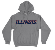Illinois Unisex Hoodie |"Illinois" Grey Hoodie