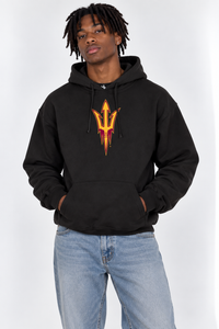 Arizona State Unisex Hoodie |"Fork" Black Hoodie