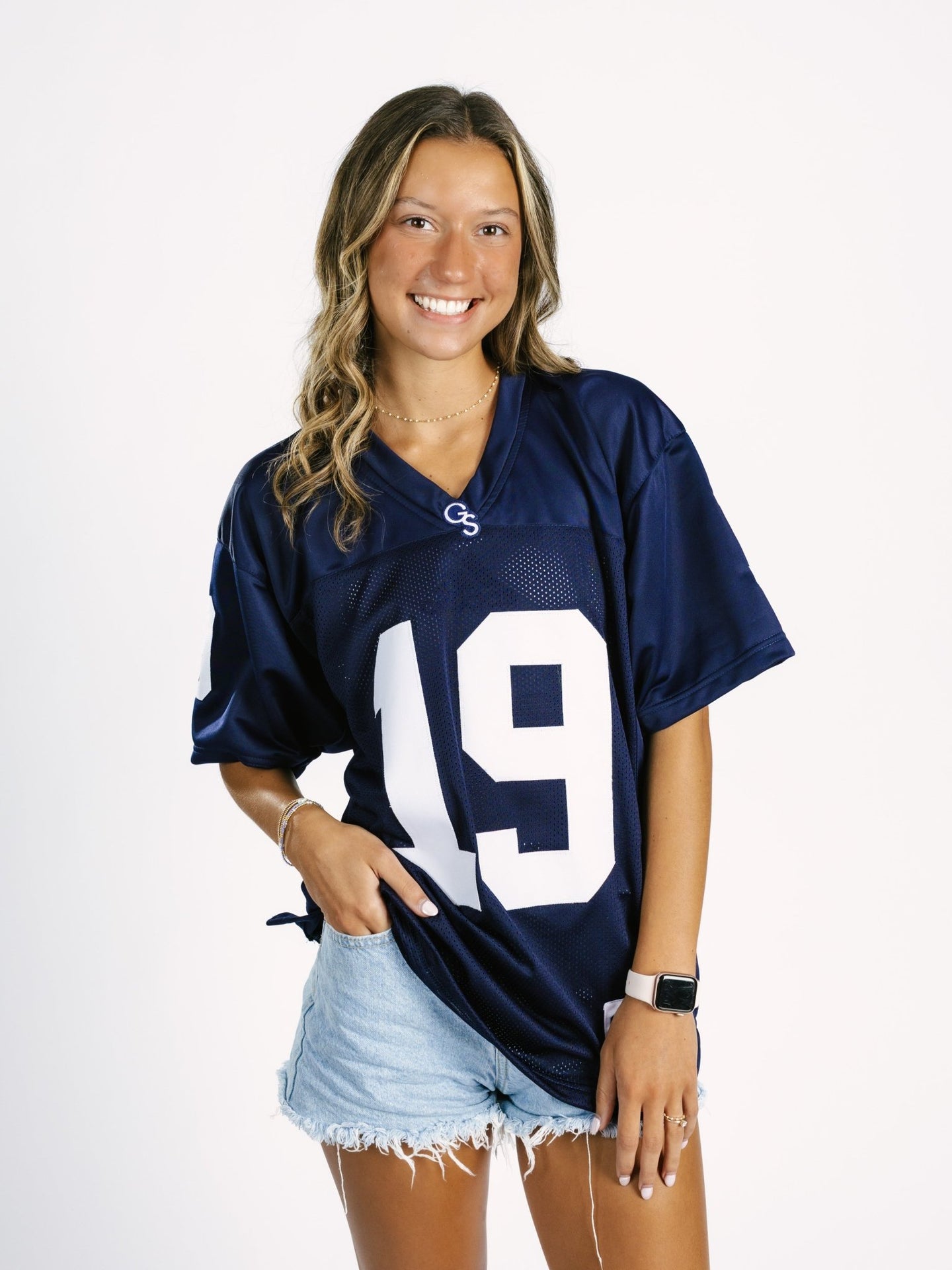 Georgia Southern Women's | "JD" Navy Jersey - Arena GraffitiArena Graffiti