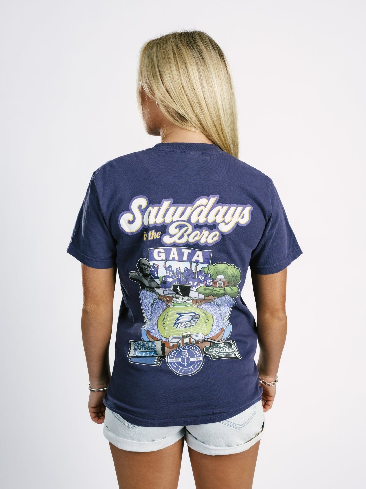 Georgia Southern Women's | "Saturday in the Boro" T-Shirt - Arena GraffitiArena Graffiti