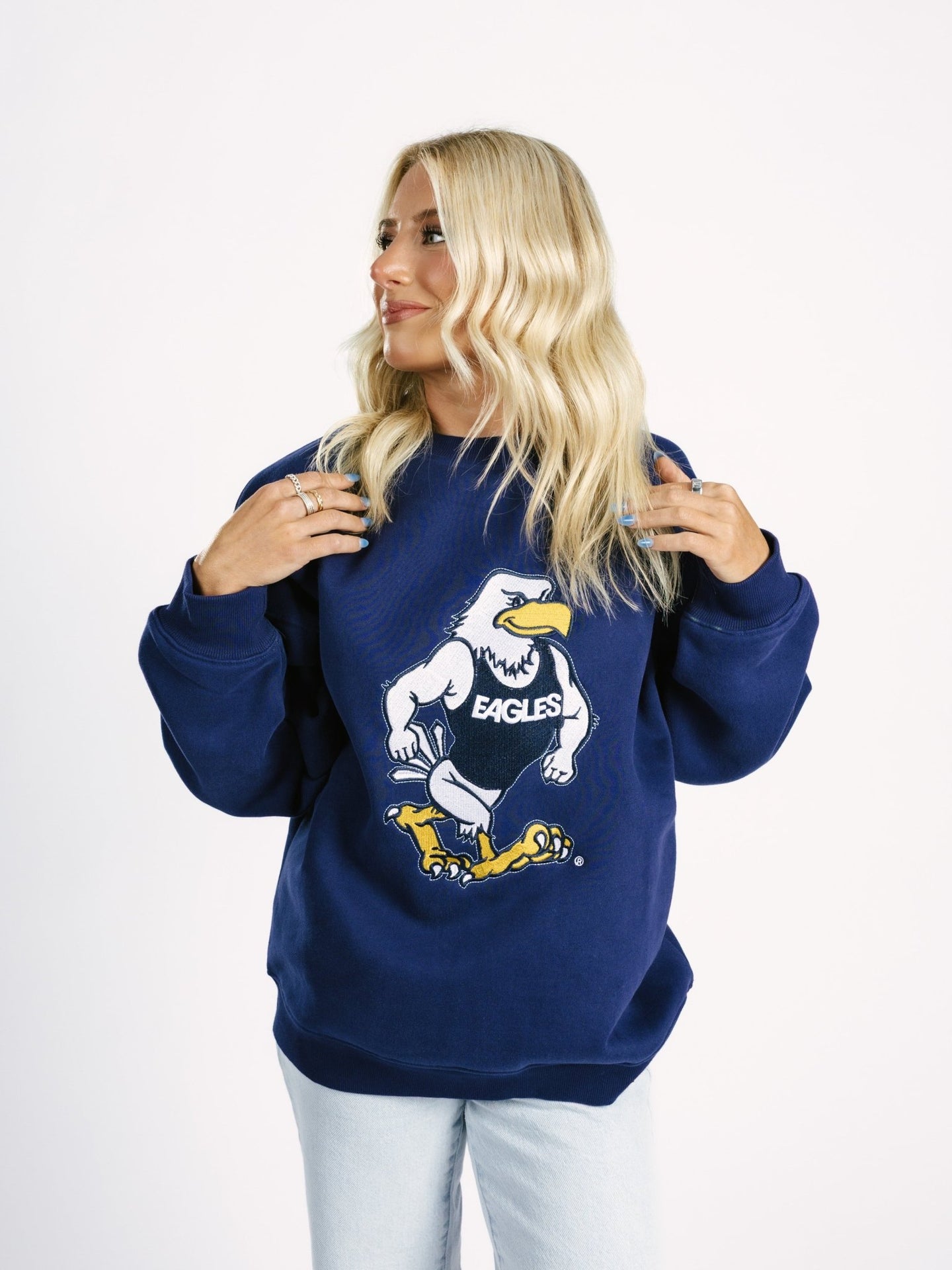 Georgia Southern Women's | "Strutter" Heavyweight Crewneck - Arena GraffitiArena Graffiti
