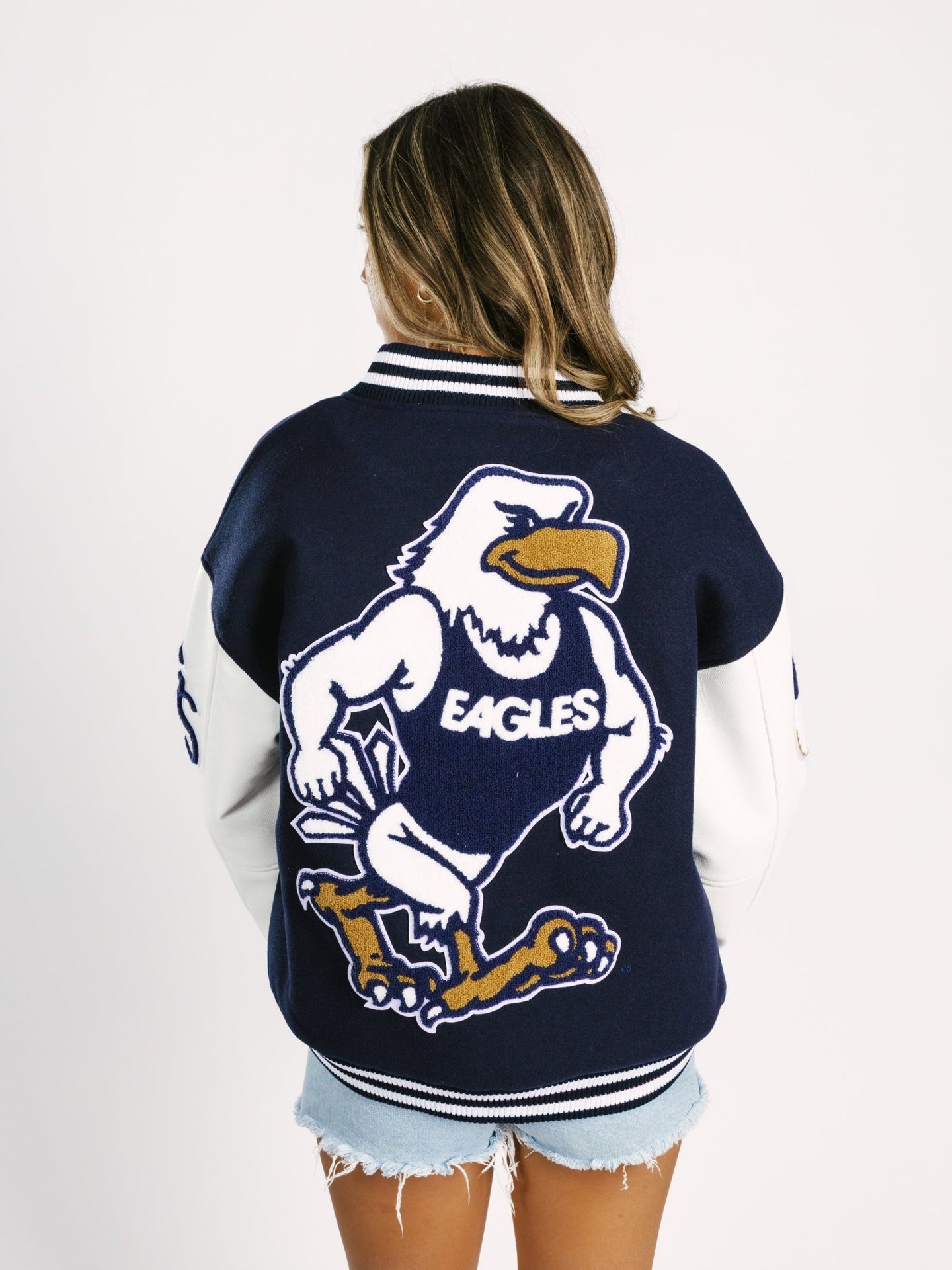 Georgia Southern Women's | "Varsity Strutter" Letterman Jacket - Arena GraffitiArena Graffiti
