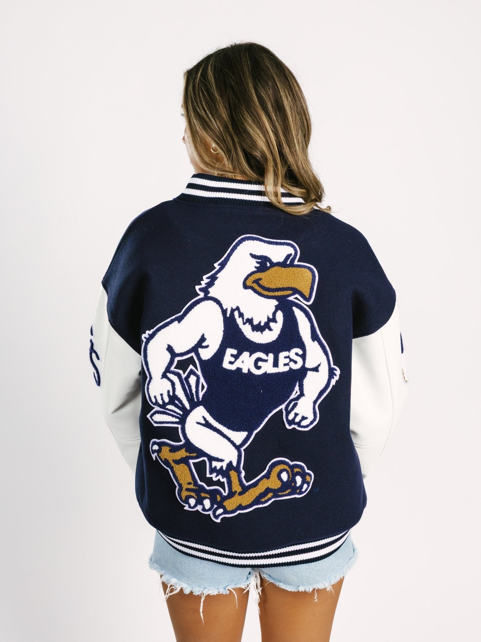Georgia Southern Women's | "Varsity Strutter" Letterman Jacket - Arena GraffitiArena Graffiti