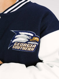 Georgia Southern Women's | "Varsity Strutter" Letterman Jacket - Arena GraffitiArena Graffiti