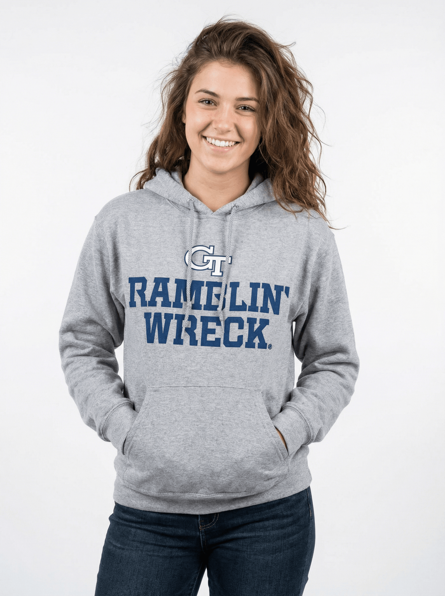 GT Yellow Jackets Women’s | “Ramblin’ Wreck” Hoodie - Arena GraffitiArena Graffiti