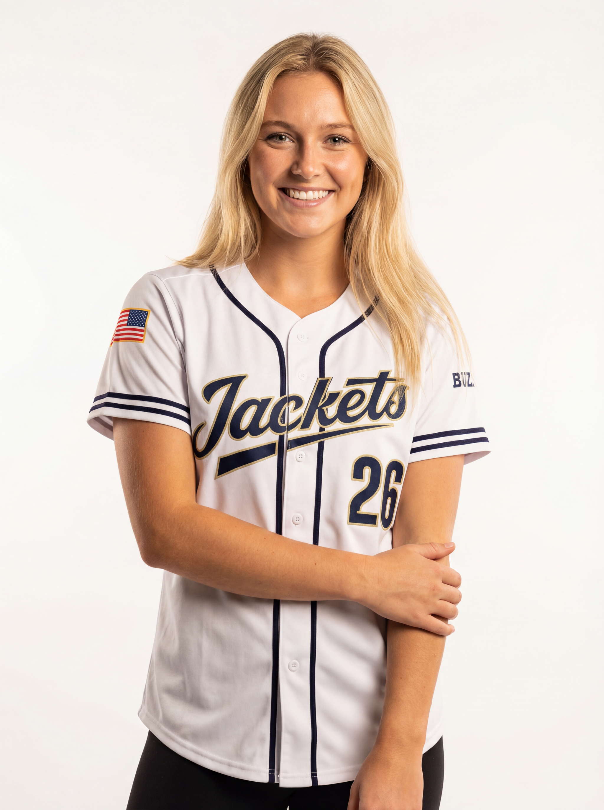GT Yellow Jackets Women's | “Lineup” Baseball Jersey