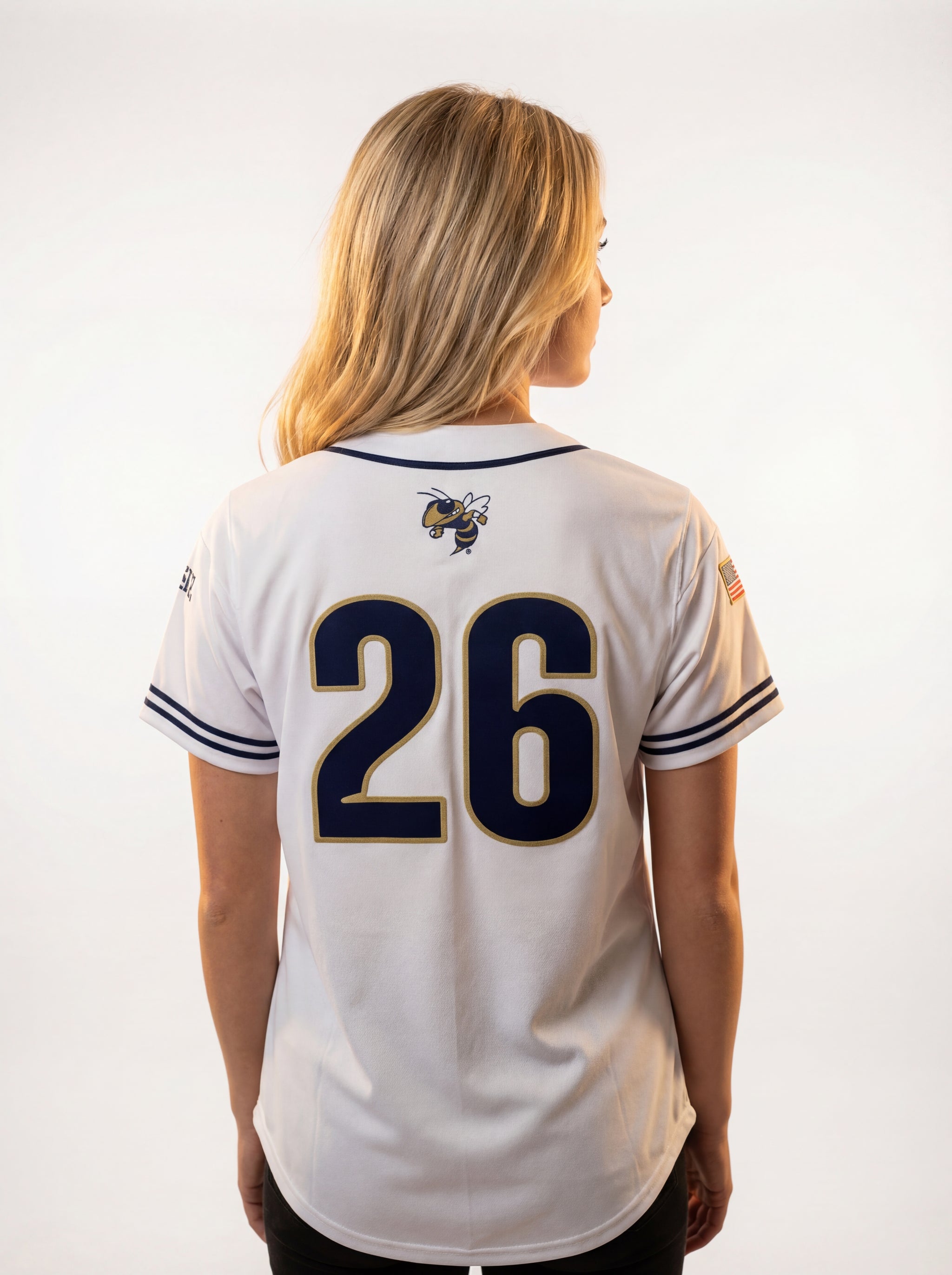 GT Yellow Jackets Women's | “Lineup” Baseball Jersey