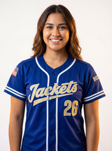 GT Yellow Jackets Women's | “Lineup” Baseball Jersey