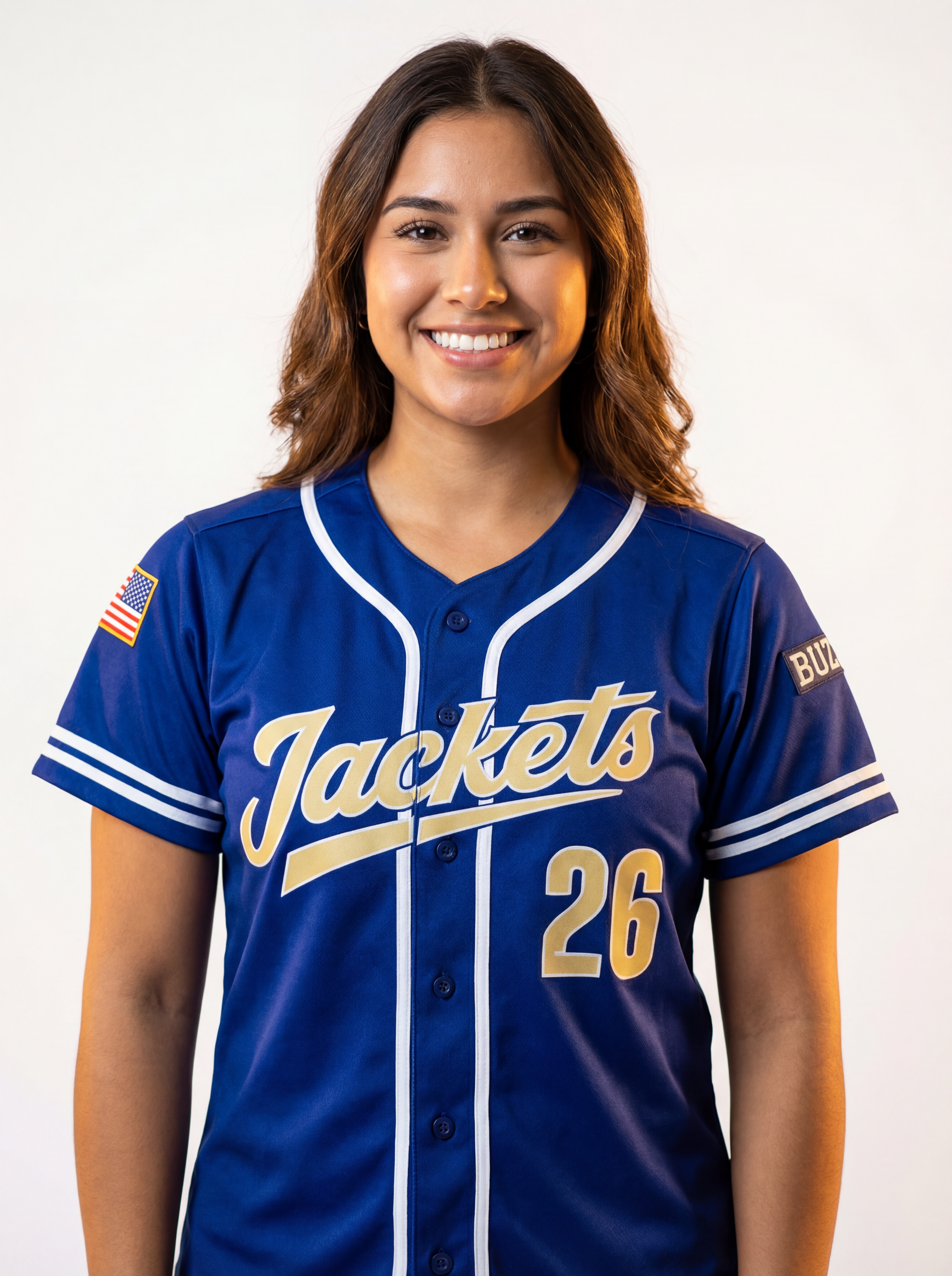 GT Yellow Jackets Women's | “Lineup” Baseball Jersey