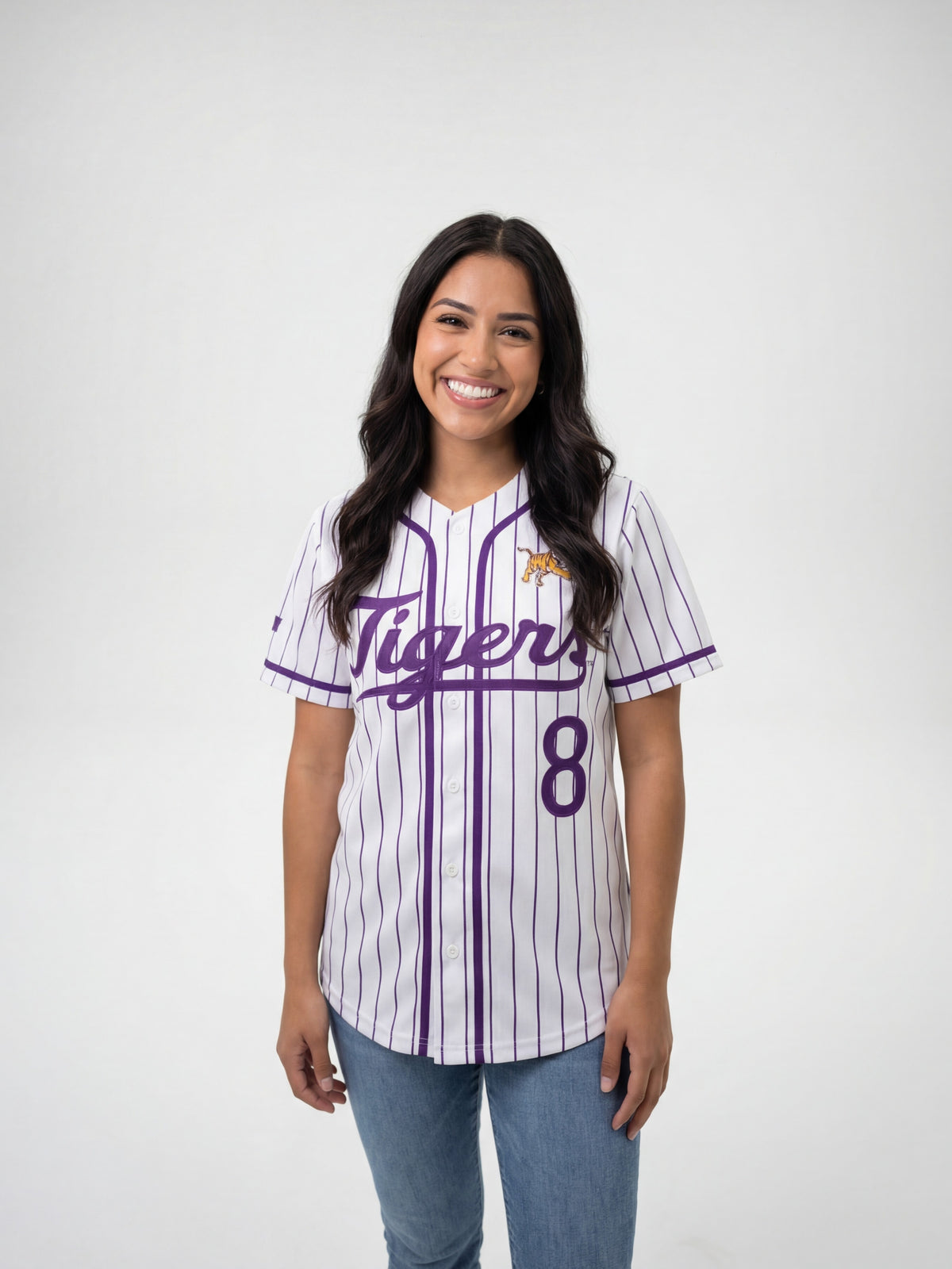 LSU Tigers Women's | “Pinstripe Classic” Baseball Jersey