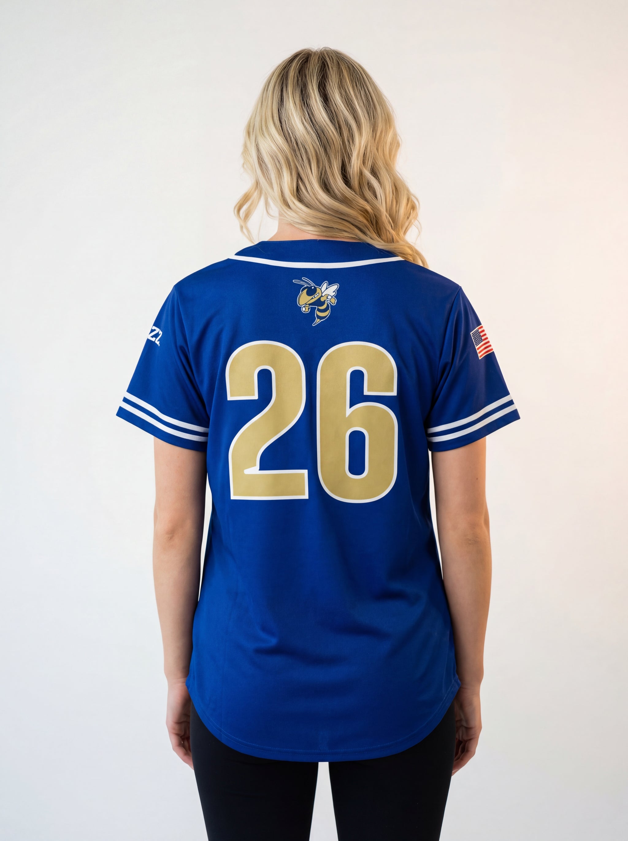 GT Yellow Jackets Women's | “Lineup” Baseball Jersey