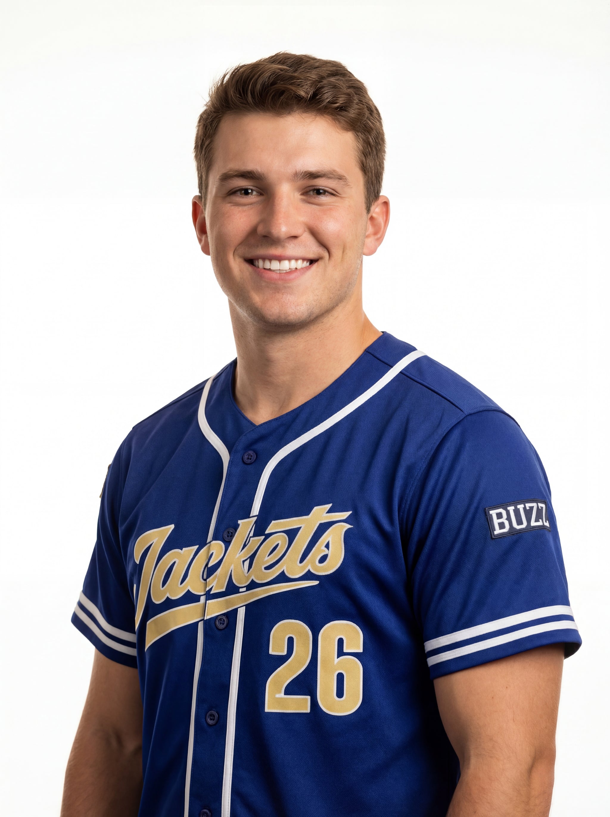 GT Yellow Jackets Men's | “Lineup” Baseball Jersey