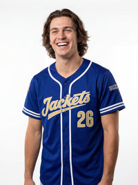 GT Yellow Jackets Men's | “Lineup” Baseball Jersey