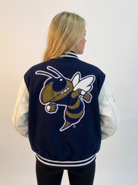 GT Yellow Jackets Women's | “Varsity Standard” Letterman Jacket