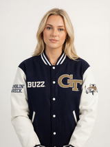 GT Yellow Jackets Women's | “Varsity Standard” Letterman Jacket