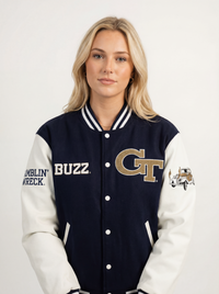 GT Yellow Jackets Women's | “Varsity Standard” Letterman Jacket