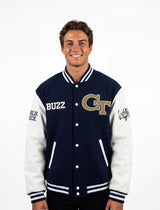GT Yellow Jackets Men's | “Varsity Standard” Letterman Jacket