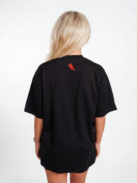 UGA Bulldogs women's Oval Mark Tee by Arena Graffiti, featuring a graphic design on soft cotton fabric.