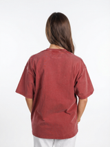 UGA Bulldogs women’s “Bulldog Mark” tee by Arena Graffiti, featuring a sporty graphic on a casual t-shirt.