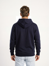 Georgia Southern men's navy hoodie by Arena Graffiti featuring "Strutter" logo and front pouch pocket.
