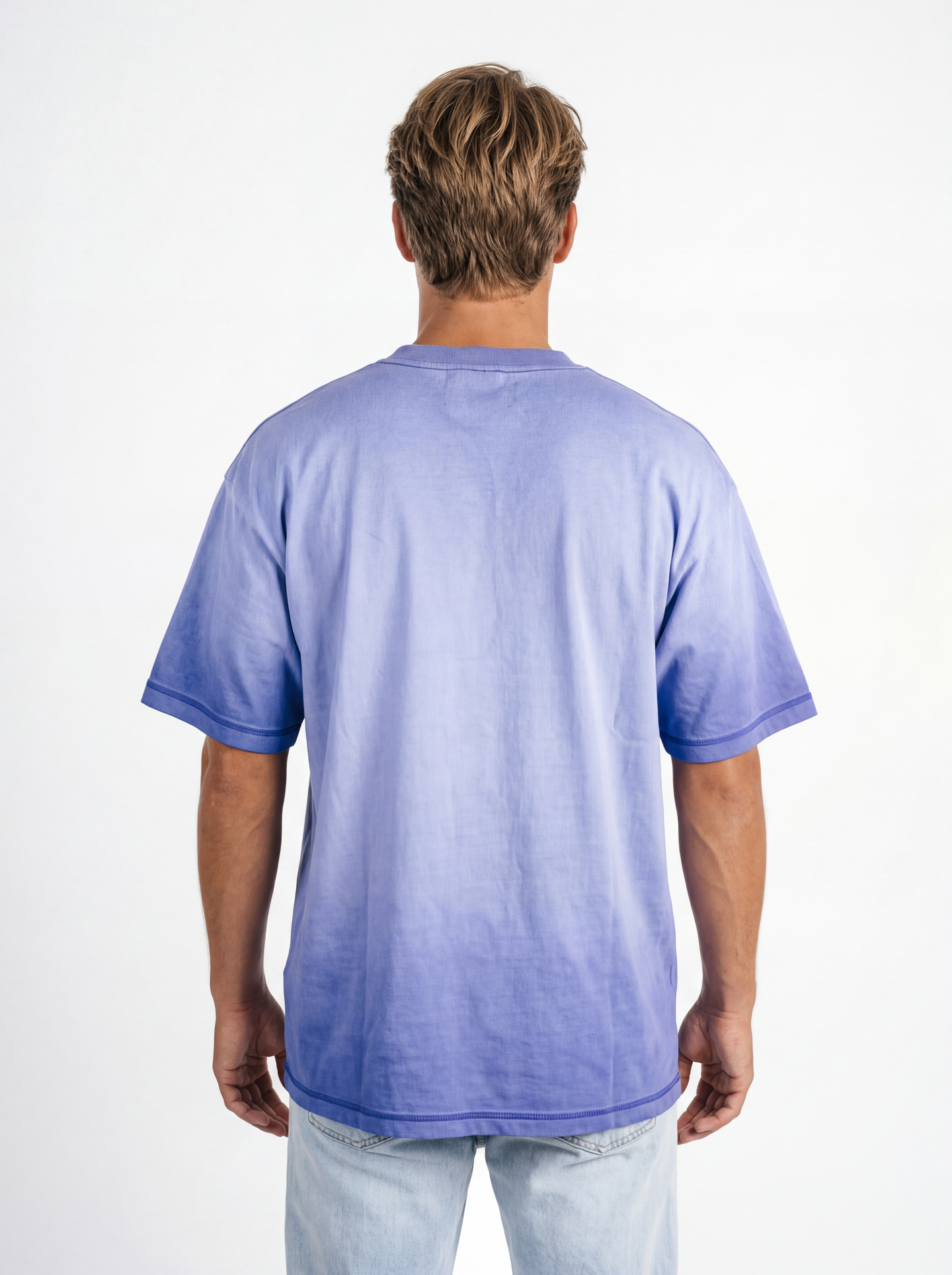 Georgia Southern men's Eagle Head acid wash tee by Arena Graffiti, featuring a distressed eagle graphic on soft fabric.