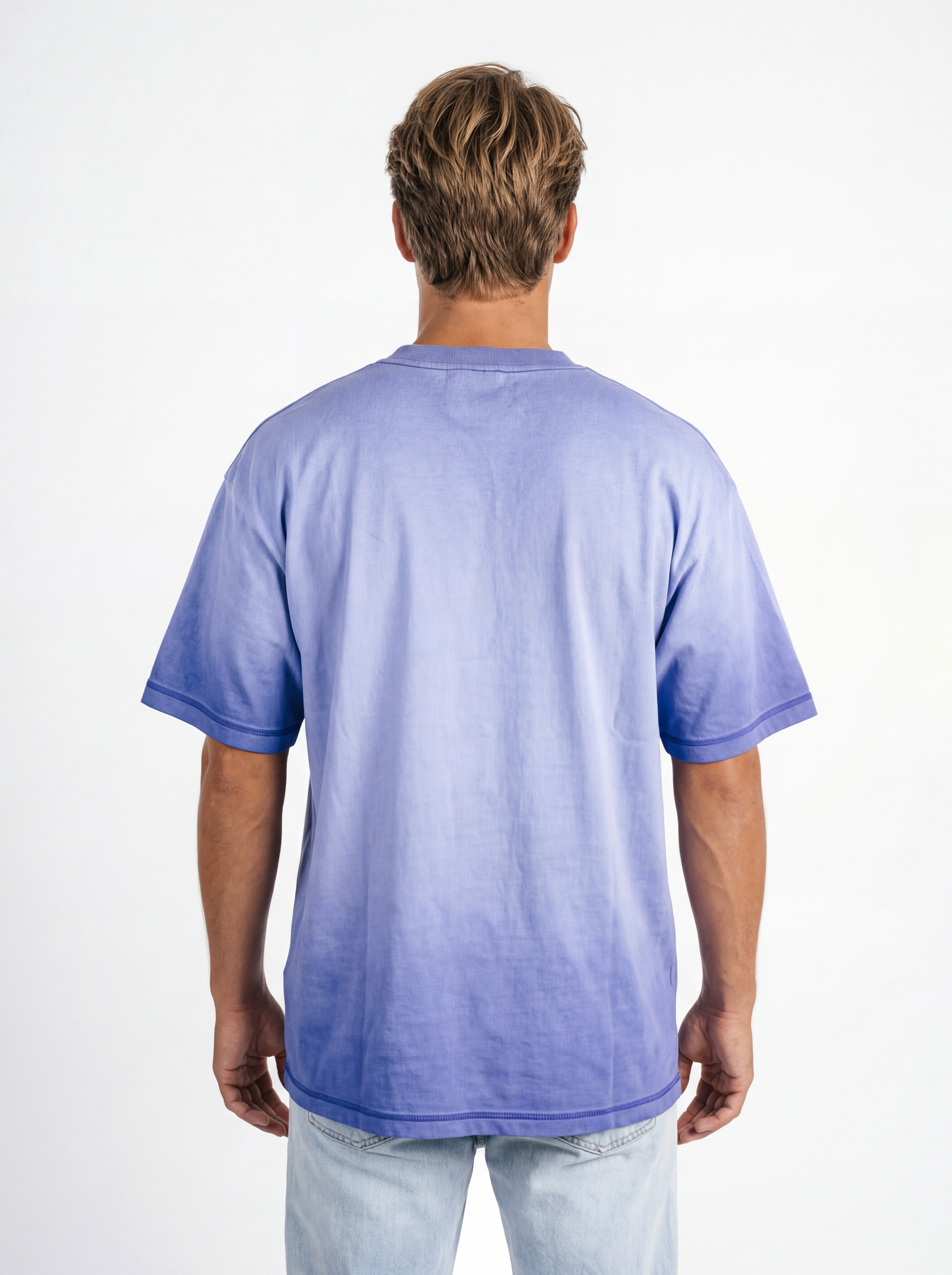 Georgia Southern men's Eagle Head acid wash tee by Arena Graffiti, featuring a distressed eagle graphic on soft fabric.