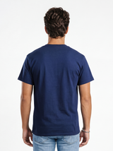 Georgia Southern men's navy "Strutter" T-shirt by Arena Graffiti, featuring team logo and casual fit.