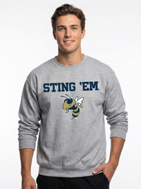 GT Yellow Jackets Men’s | “Sting Em Buzz” Crewneck