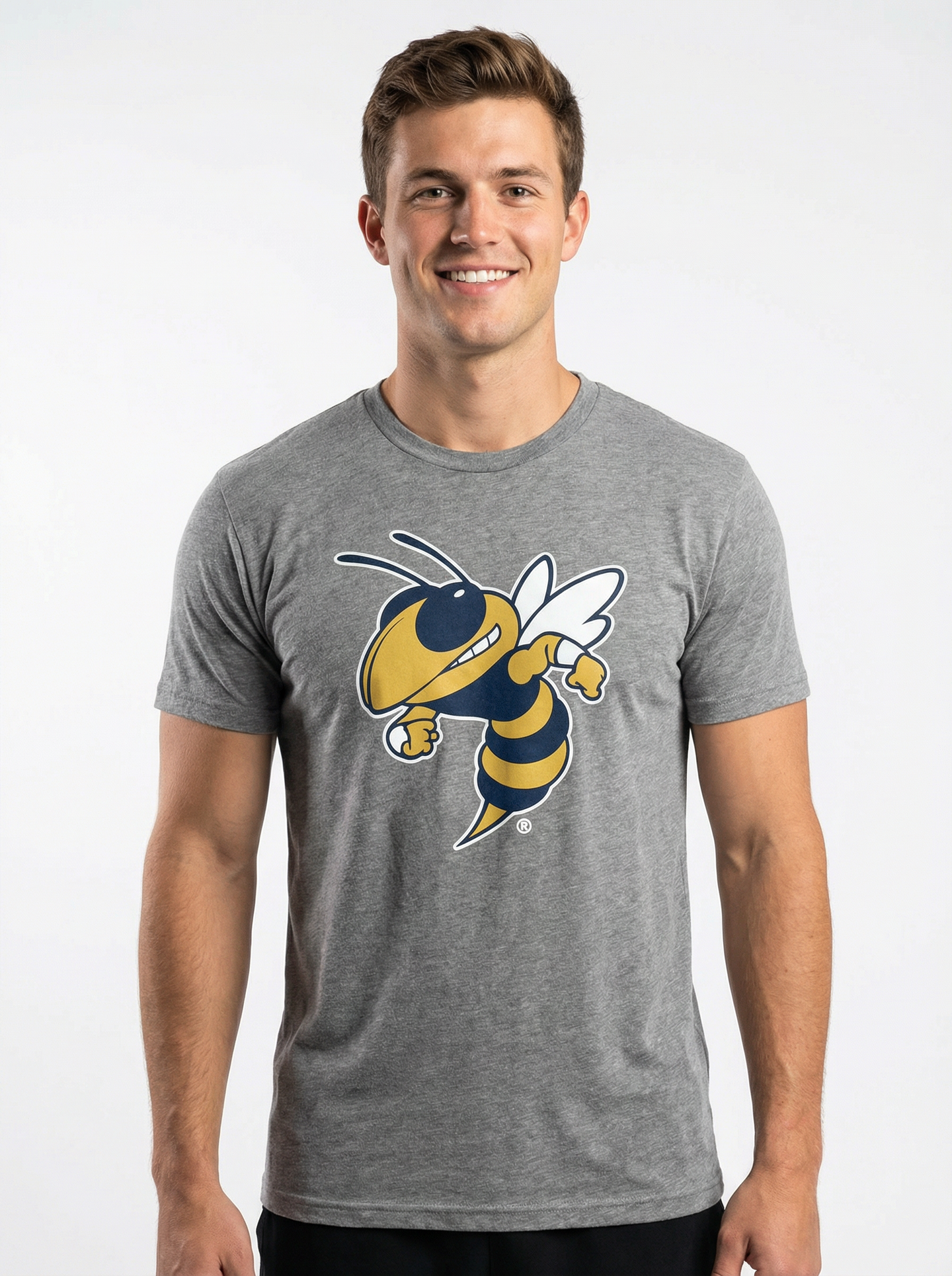 GT Yellow Jackets Men’s | “Buzz Icon” Tee