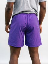 LSU Tigers men's lined shorts by Arena Graffiti featuring LSU logo and team colors on comfortable athletic apparel