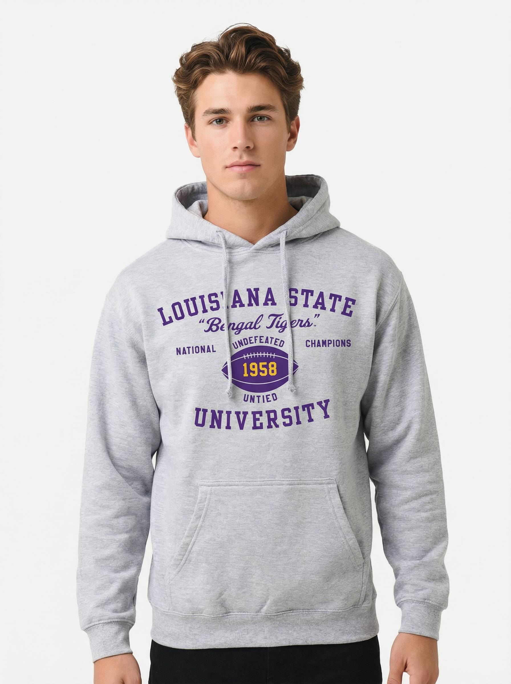 LSU Tigers Men's | "Retro 1958" Hoodie