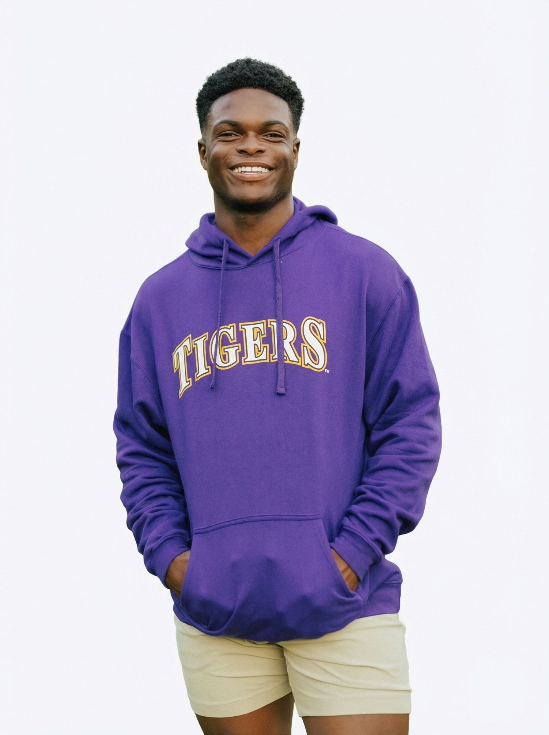 LSU Tigers Men's | "Tigers Arch" Hoodie