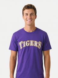 LSU Tigers Men's | "Tigers Arched" T-Shirt