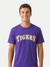 LSU Tigers Men's | "Tigers Arched" T-Shirt