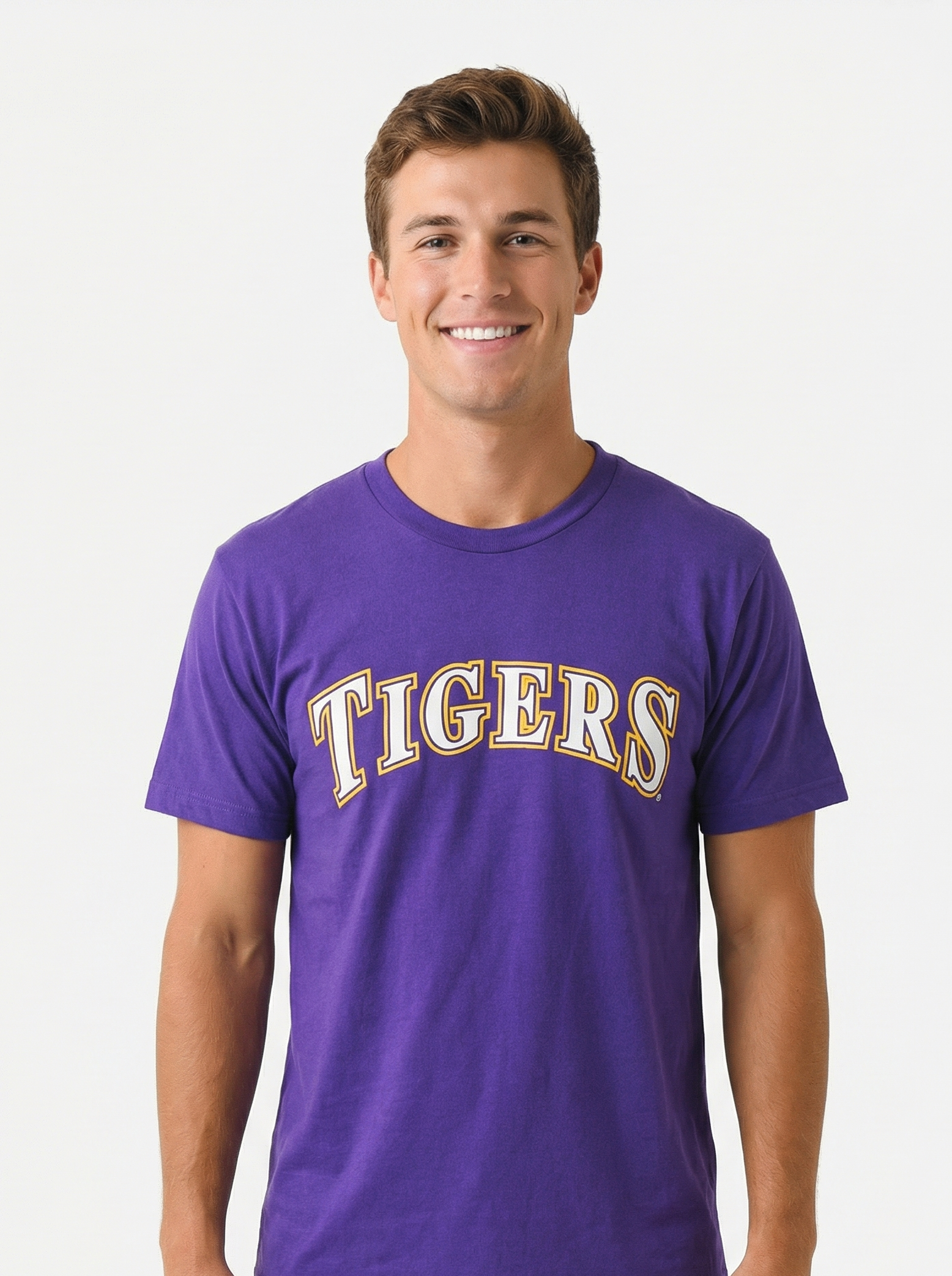LSU Tigers Men's | "Tigers Arched" T-Shirt