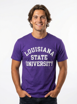 LSU Tigers Men's | "Louisiana State Univ Block" T-Shirt