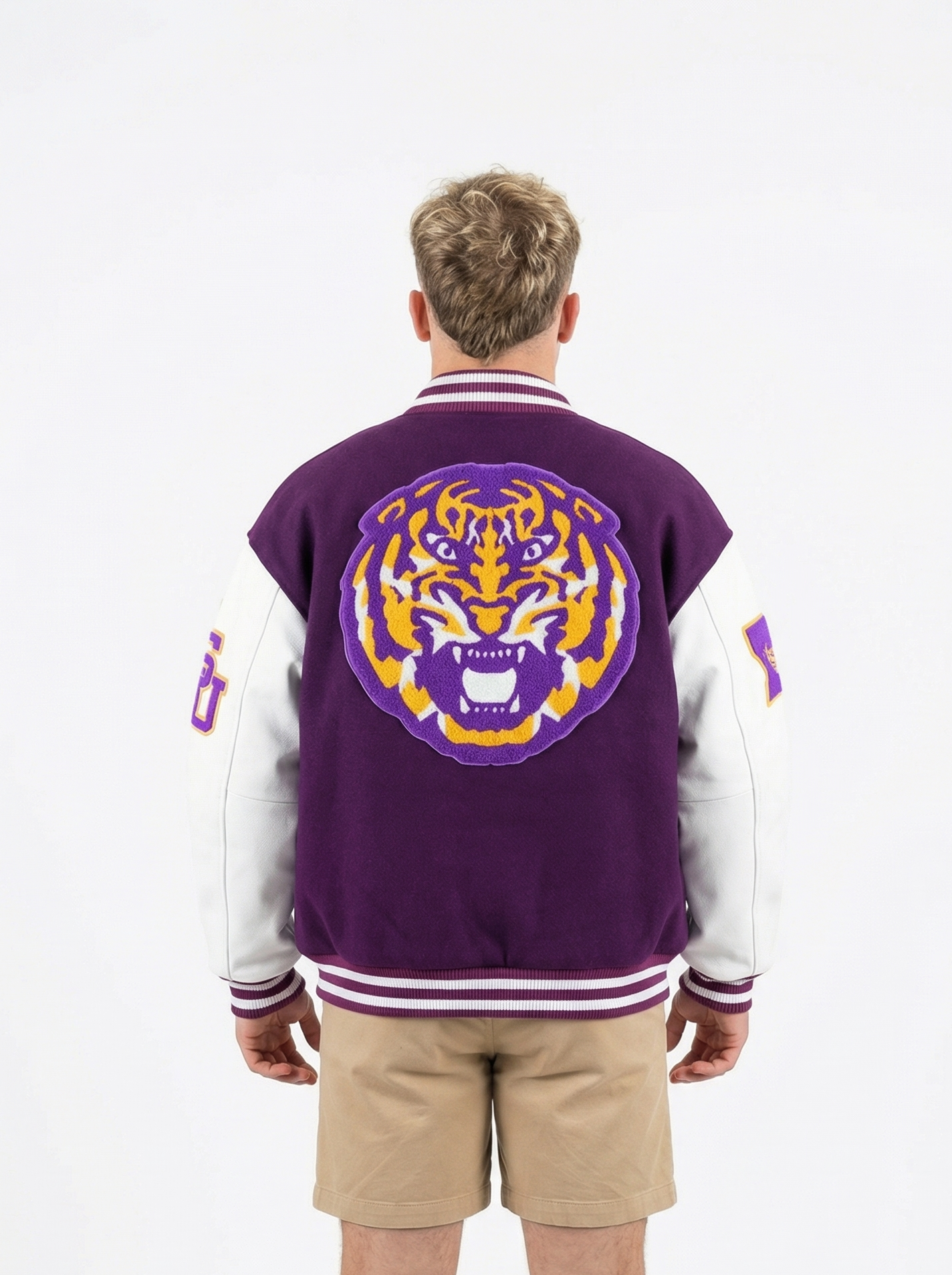 LSU Tigers Men's | "Varsity Mike" Letterman Jacket