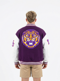 LSU Tigers Men's | "Varsity Mike" Letterman Jacket