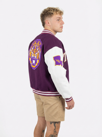 LSU Tigers Men's | "Varsity Mike" Letterman Jacket