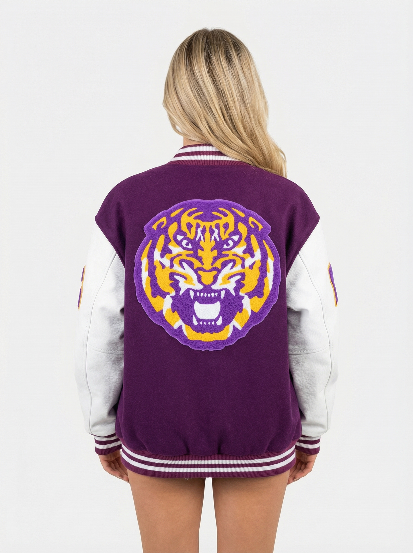 LSU Tigers Women's | "Varsity Mike" Letterman Jacket