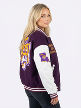 LSU Tigers Women's | "Varsity Retro Mike" Letterman Jacket