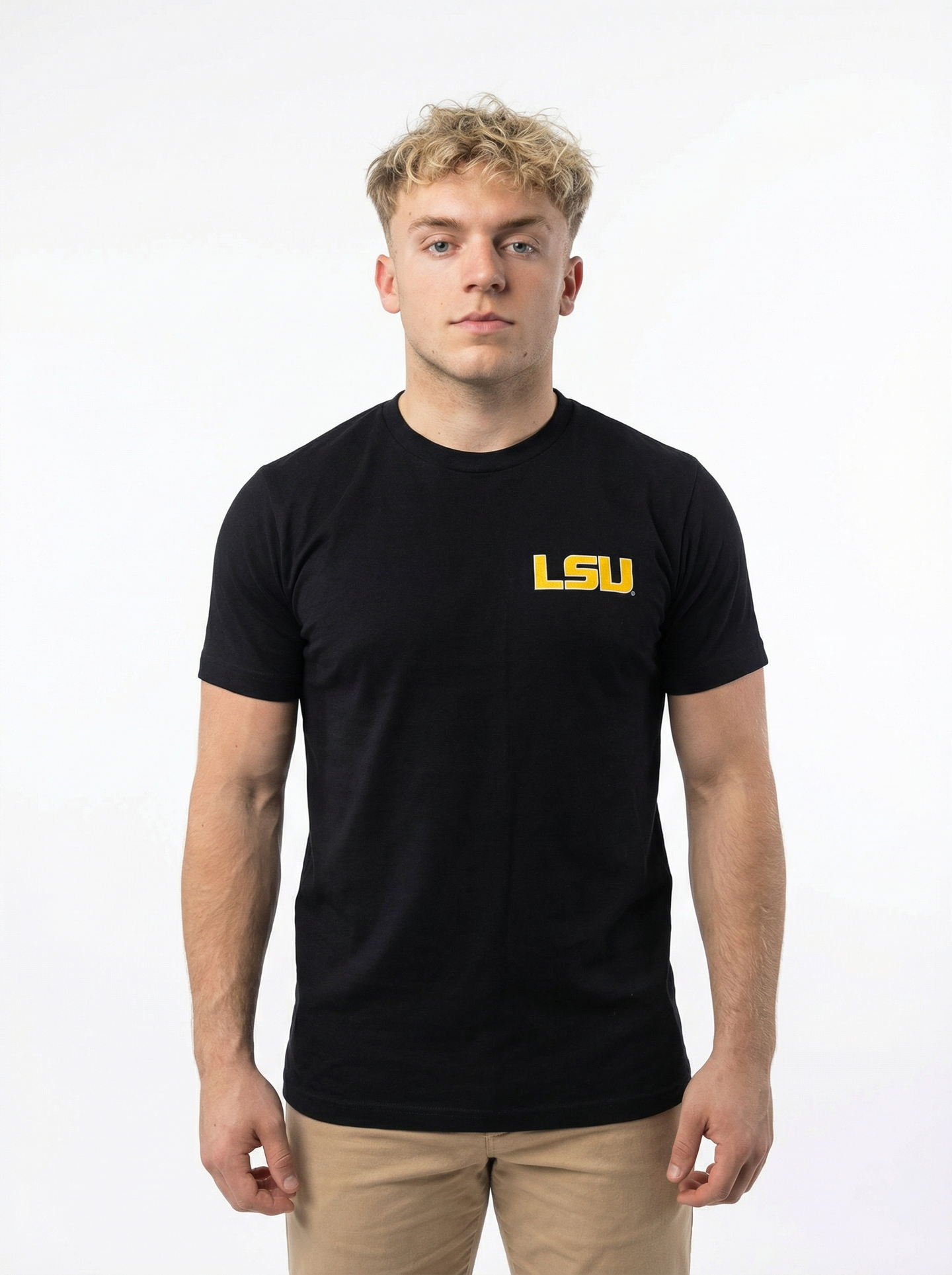 LSU Tigers Men's | "Death Valley" Black T-Shirt