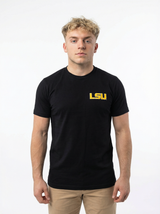 LSU Tigers Men's | "Death Valley" Black T-Shirt
