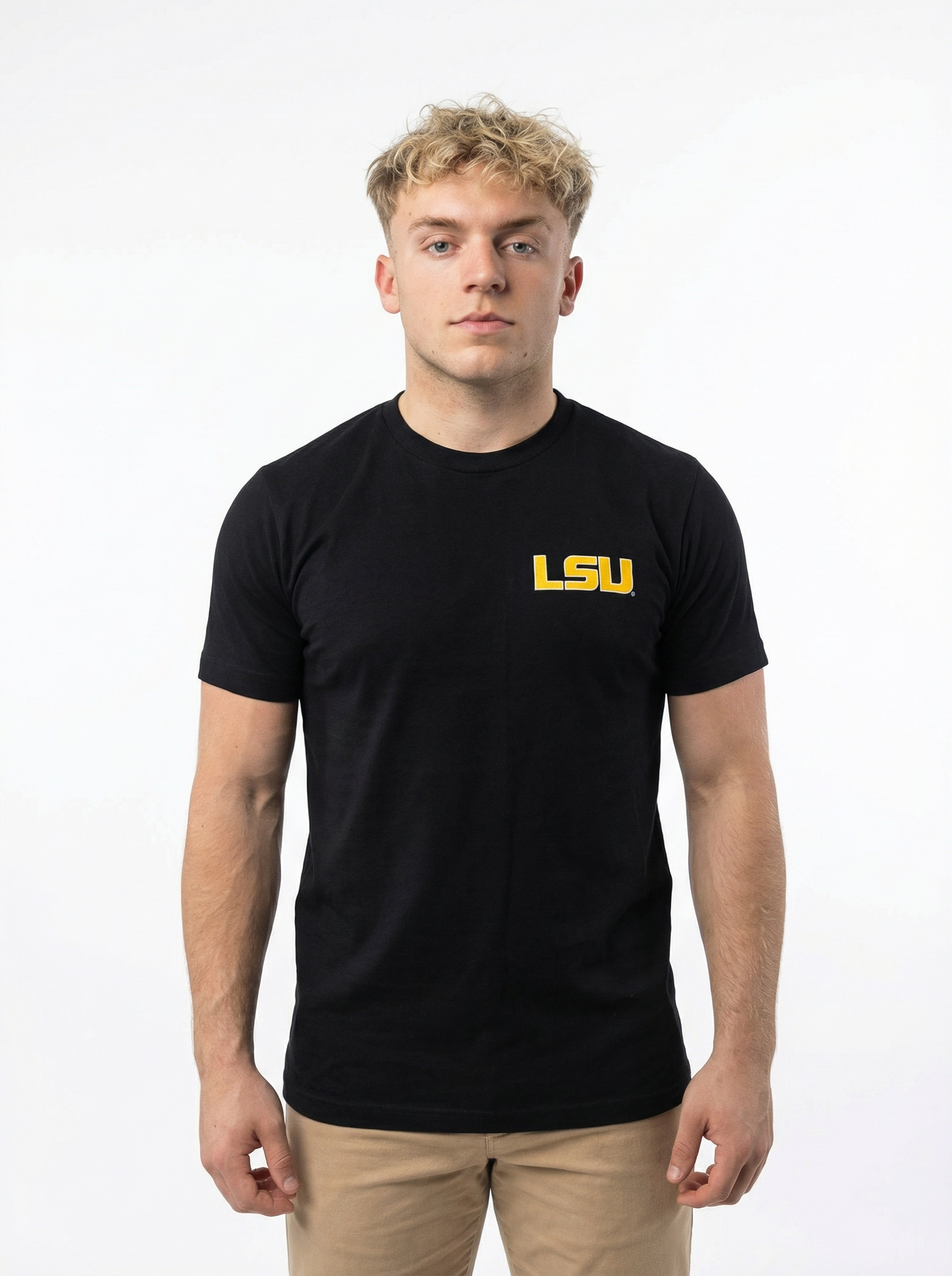 LSU Tigers Men's | "Death Valley" Black T-Shirt