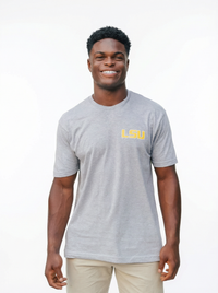 LSU Tigers Men's | "Death Valley" Grey T-Shirt