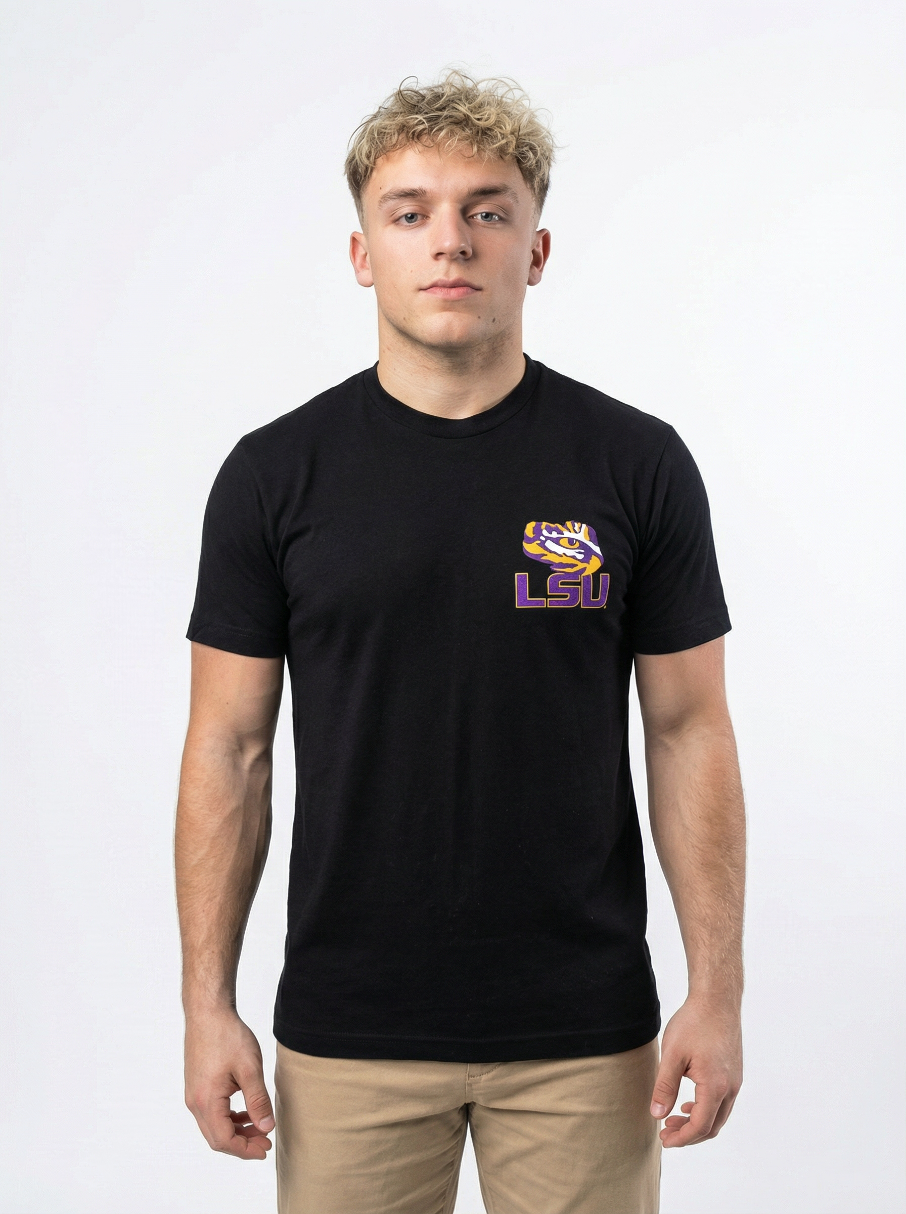 LSU Tigers Men's | "Saturday Night In Baton Rouge" Black T-Shirt