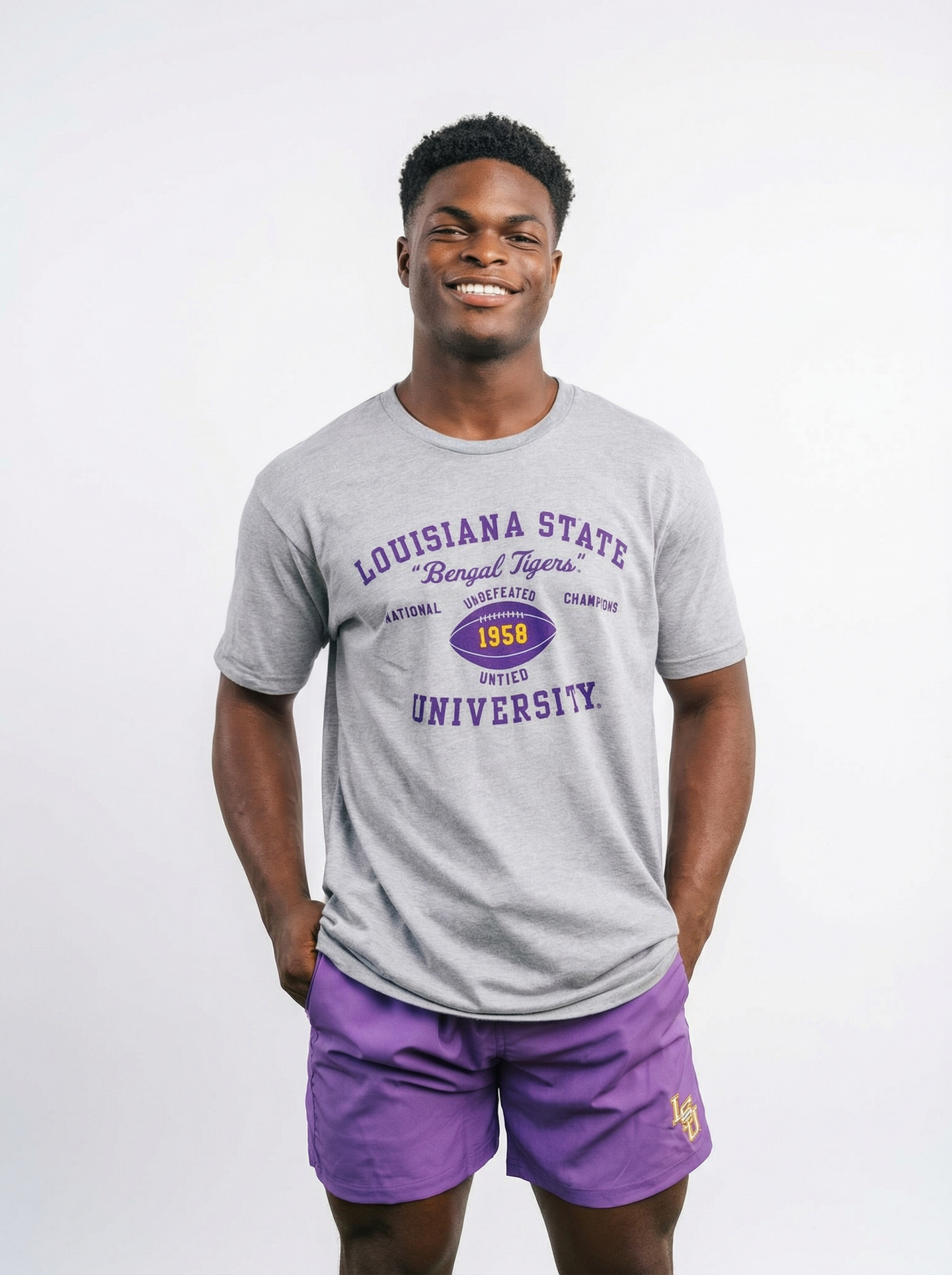 LSU Tigers Men's | "Retro 1958" T-Shirt