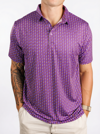 LSU Tigers Men's | "Sublimated Dogs" Polo
